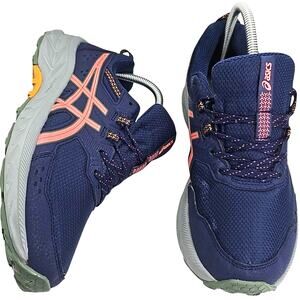 Asics Gel Venture 9 Indigo Blue Papaya Womens 8.5 Running Shoes Sneakers